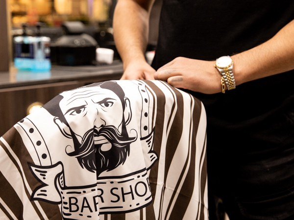 photo of Kingsmen Hair barbers smock in Maitland