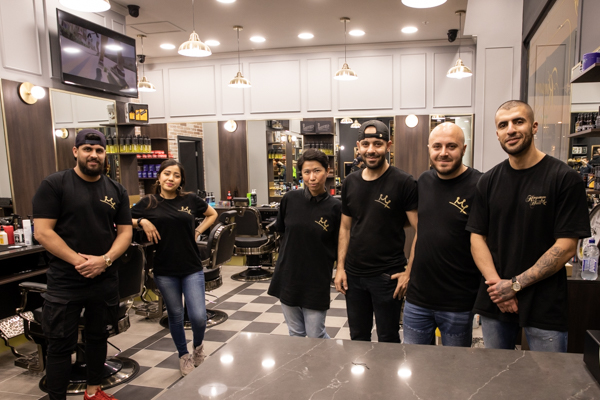 photo of Kingsmen Hair barbers team in East Maitland