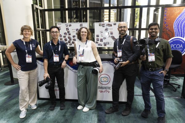 Magnetic Shots team at PCOA